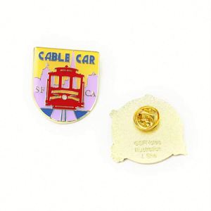 Insignias de Metal Personalizadas de Fábrica, Broches de Moda con Logotipo, Pins de Solapa de Esmalte Duro y Suave para Días Importantes - Product Image 6