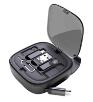 Kit de Cable de Datos USB Tipo-C de 65W 3A, Carga Rápida, 6 en 1, Adaptador de Viaje Trenzado, Almacenamiento para Escáner de Código de Barras, Cámara, Teléfonos Móviles