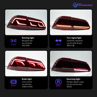 Feux arrière AKD pour VW Touareg 2011-2016, feux de brouillard, feux de recul, feux de jour, accessoires automobiles