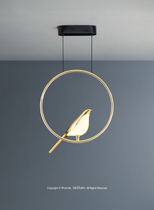カササギ クリエイティブ バード バルコニー リビングルーム 北欧 モダン アート デザイン シャンデリア - Product Image 3