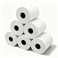 Rouleaux de papier thermique Baixin 57x50 pour caisse enregistreuse, impression claire, échantillon gratuit, prix usine