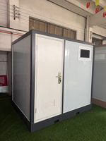 Cabine WC préfabriquée mobile et portable pour toilettes publiques, idéale pour parcs, hôtels et utilisation extérieure