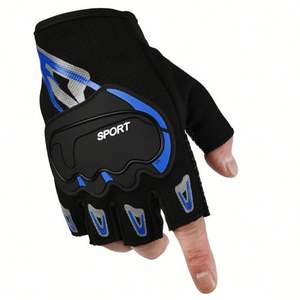 Guantes Deportivos de Medio Dedo de Alta Calidad, Unisex, para Ciclismo, Fitness, Ejercicio, Levantamiento de Pesas, Transpirables y Antideslizantes - Product Image 2