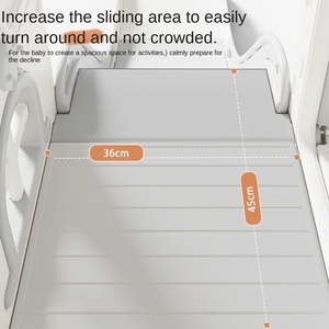 Tobogán de Plástico para Niños, Uso en Interiores, de 0 a 6 Años, Columpio Multifuncional para Bebés, Parque Infantil Familiar Pequeño, Modelo Little <span class=keywords><strong>Prodigy</strong></span> - Product Image 2