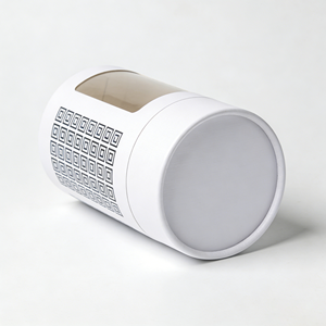 Factory Direct Recyclable Paper Cylinder Box With Display <b>Window</b> Custom Design Round Tube Packaging With Lid - Product Image 3