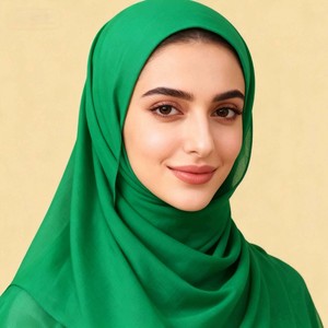 Cotton 110*110 Cm <b>Square</b> Hijab Scarf Spring Outing Fashionable Hijab <b>Square</b> - Product Image 5
