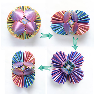 3D Printed Colorful Rotatable <b>Gear</b> Ball Stress Relief Fidget Spinner Educational Play <b>Toy</b> for Adults & Kids Oddcraft SC-WJ066 - Product Image 2