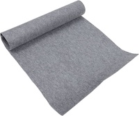 3mm 5mm 6mm Dicke Vliesstoffe Grauer Filz Wasserdicht 100% Polyester Decke Teppich Nadelfilz Industrieschutz Umzugsschuhe
