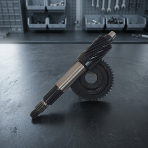BWS 100 Rear <b>Gear</b> Set 17X46T Stainless Steel Metallic Color + Black Taiwan Motorcycle Transmission Part - Product Image 3