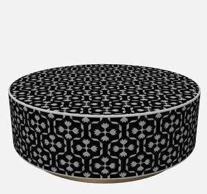 Table basse en os incrusté de qualité supérieure, fabriquée à la main, table centrale moderne pour salon avec un design unique en vrac - Product Image 1