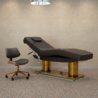 Lit à cils Salon de beauté Chaises de spa Table de meubles de beauté Massage intelligent Lits minces Chaise esthétique électrique Lit d'épilation électrique