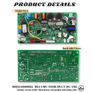 Carte de commande principale de l'unité intérieure Carrier VRF 801344000012 M14-CMV-TOSH Compatible avec Chigo COD - Product Image 2