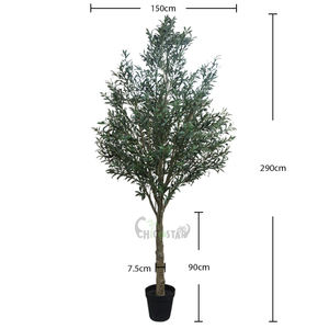 Vente en gros Olive Tree Home Garden Decoration <span class=keywords><strong>Grand</strong></span> Bonsai <span class=keywords><strong>Olivier</strong></span> artificiel - Product Image 2
