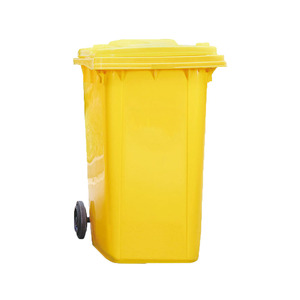 Plastic Trash Bin Indoor Garbage Cans Recycling Medical Waste Containers
