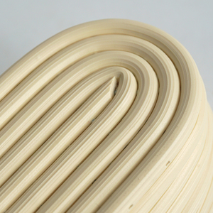 Giỏ mây nhựa giả mây thủ công làm bánh mì sourdough nghệ thuật XH Oval - Product Image 2