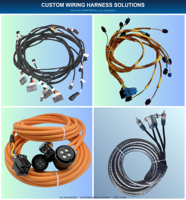 Adaptor Elektronik Komputer Kustom Pitch 2.5mm Female Pa66 Ip66 2-4 Pin Jst Xh 2.5 Kabel Harness Perakitan Inti Tembaga 10way