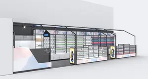 Nhà Máy May Thực Hiện Thương Hiệu Cửa Hàng Điện Tử Truy Cập Tiếp Nhận Thu Ngân Bàn Thiết Kế Tốt Nhất Di Động Điện Thoại Di Động Cửa Hàng Hiển Thị Đồ Nội Thất - Product Image 6