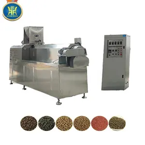 Automatic Tilapia Fish Food Making Extruder Machine Production Line Floating Fish Feed Processing Machines