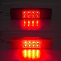 Feu arrière rectangulaire LED rouge Yongjin 2411450 pour Polaris Ranger 400 570 800, système d'éclairage automobile