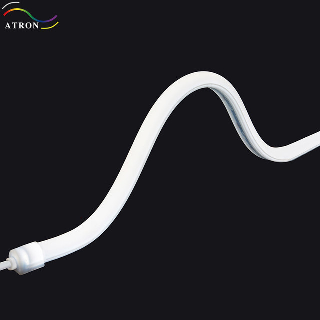 NS1313 Custom IP65 RGB LED Neon Lights Color-Changing Silicone Flex Tube Neon LED Rope Lighting CRI90 DC24V Dimmable 11W 3-Year