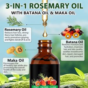 Aceite para el Crecimiento del Cabello 100% Puro, Natural y Orgánico, Fortalece el Cabello, Nutre el Cuero Cabelludo, Repara, Aceite de Batana - Product Image 3
