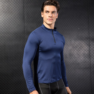 Chemises de sport pour l'automne et l'hiver, idéales pour la course à pied et l'entraînement. Manches longues, <span class=keywords><strong>col</strong></span> montant, séchage rapide - Product Image 2