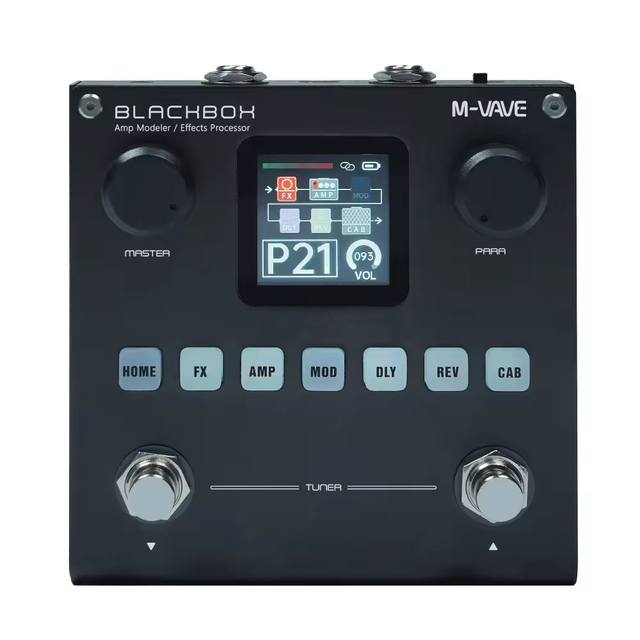 M-VAVE Black Box ANN Loading Support IR Built in Battery Combined Effect Pedal Guitar Pedals Effects