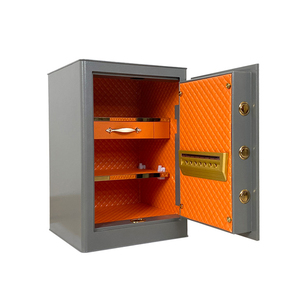Hot Sale Smart Simple Style Convenient Fingerprint <b>Lock</b> Cash <b>Box</b> Money <b>Safes</b> for Home Hotel - Product Image 2