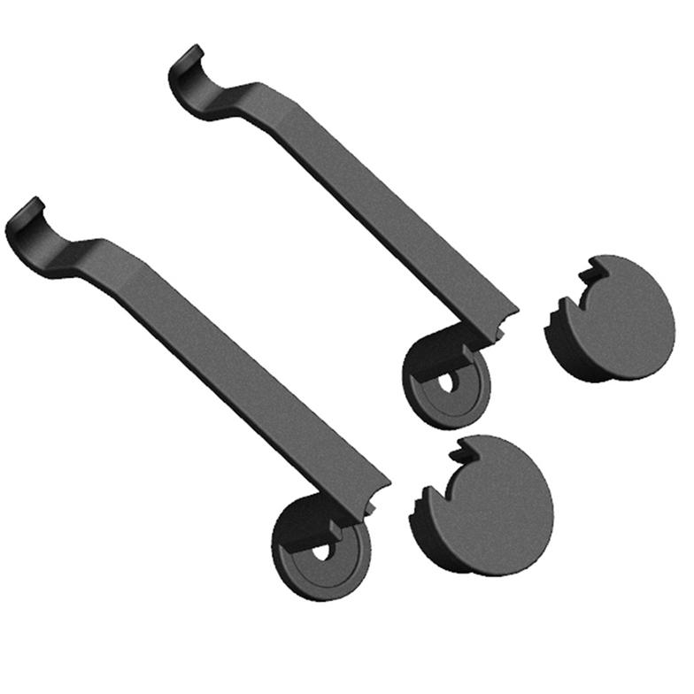 Передний крючок Model3 из АБС-пластика для Tesla Model 3, аксессуары для автомобильного чемодана Tesla, три запасных коробки, крючки для перчаток и сумок, зажимы для хранения