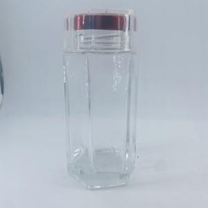 Venta al por mayor tarro <span class=keywords><strong>de</strong></span> <span class=keywords><strong>cristal</strong></span> <span class=keywords><strong>de</strong></span> <span class=keywords><strong>miel</strong></span> <span class=keywords><strong>de</strong></span> alta calidad tarro <span class=keywords><strong>de</strong></span> <span class=keywords><strong>miel</strong></span> caro con tapa <span class=keywords><strong>de</strong></span> lata <span class=keywords><strong>de</strong></span> tornillo 280ml tarro <span class=keywords><strong>de</strong></span> <span class=keywords><strong>cristal</strong></span> <span class=keywords><strong>de</strong></span> vidrio Hexagonal - Product Image 4