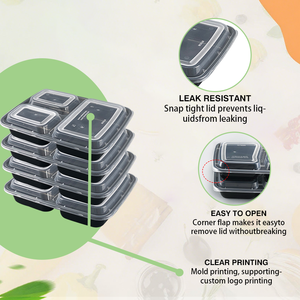 กล่องอาหารแบบใช้แล้วทิ้งกล่องใส่เบอร์เกอร์/อาหารกลางวัน/ไล่ออก/<span class=keywords><strong>ซูชิ</strong></span>ไก่ - Product Image 5