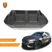 Nouvelle arrivée 2021-2024 pièce de Modification de voiture capot avant couvercle de moteur en Fiber de carbone sec pour Audi Q5 MSY Style capot moteur