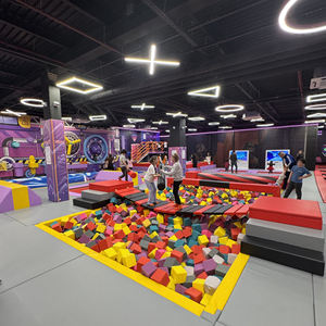 Cheer Amusement : <span class=keywords><strong>Parc</strong></span> de trampolines commercial de 1500 m² et équipement de <span class=keywords><strong>parc</strong></span> d'aventure, solution de centre de divertissement familial en intérieur - Product Image 4