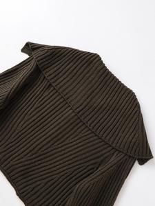 <span class=keywords><strong>Cardigan</strong></span> Corto da <span class=keywords><strong>Donna</strong></span> <span class=keywords><strong>Verde</strong></span> con Colletto Rovesciato, Bottoni, Lavorato a Maglia, Maniche Lunghe, Stile Casual e alla Moda - Product Image 6