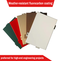Panel de Revestimiento Exterior de Aluminio Ignífugo para Edificios Comerciales