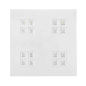 Precio de fábrica Luz plana <span class=keywords><strong>LED</strong></span> moderna <span class=keywords><strong>Panel</strong></span> de rejilla retroiluminado ultrafino Cuadrado <span class=keywords><strong>595x595mm</strong></span> Aluminio 40W - Product Image 1