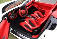 Accessoires de voiture pour F458, style OEM, garnitures de sortie d'air en fibre de carbone sèche pour Ferrari 458 Italia, kits intérieurs
