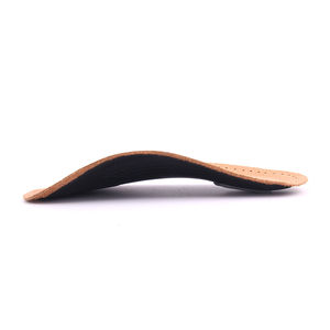 Semelles orthopédiques AEROCUSHION L2 3/4 en cuir véritable et latex pour fasciite plantaire, soutien de la voûte plantaire, soins des pieds - Product Image 2