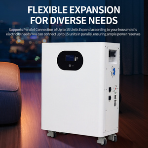 แบตเตอรี่ลิเธียมไอออนแบบเคลื่อนที่ 51.2V 280Ah 15kWh สำหรับเก็บพลังงานแสงอาทิตย์ ใช้ในบ้าน 51.2v 280ah Lifepo4 OEM ขายส่ง - Product Image 1
