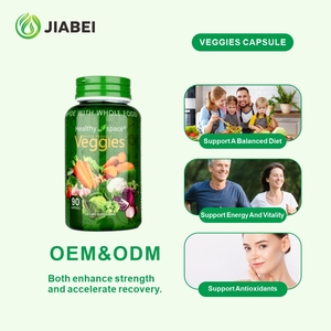 OEM/ODM 공장의 과일 야채 캡슐 성인의 활력 향상을 위한 영양 균형 식이 섬유 보충제 - Product Image 2
