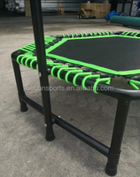 Mini Trampolín Exclusivo de Tipo Profesional, Equipo de Gimnasio Duradero para Ejercicios de Fitness Efectivos en Interiores