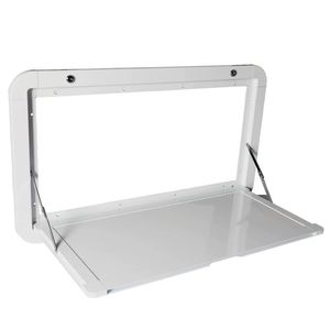 Accessoires pour camping-car, table de pique-nique <span class=keywords><strong>pliante</strong></span> murale en aluminium 1000x450mm avec clés pour <span class=keywords><strong>caravane</strong></span>, remorque, camping-car, remorque tout-terrain - Product Image 3