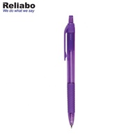 Simple personnalisé cadeaux de promotion clair stylo à bille en plastique transparent echo stylo