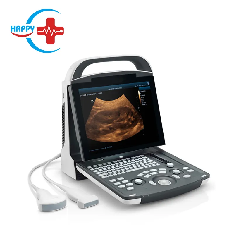 Scanner portátil de ultrassom digital, DP-10, ultrassom dp10, aplicação clínica led