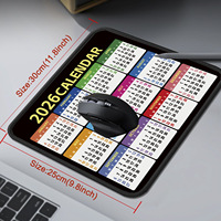 Alas Mouse Kalender Logo Kustom Laris Manis, Karet Ramah Lingkungan untuk Hadiah Sambutan, Rumah, Kantor, Gaming, Grosir Populer