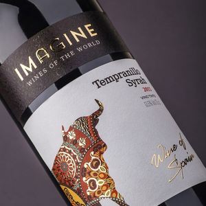 Etiquetas de Vino Personalizadas con Impresión de Lujo, Textura Exclusiva, Embalaje Privado, Resistentes al Agua, con Relieve, para Botellas de Vino Tinto - Product Image 3