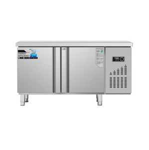 SPM Commercial Pizza Salad <span class=keywords><strong>Bar</strong></span> Sandwich <span class=keywords><strong>Counter</strong></span> Display Chiller Nevera Glass Top Prep Table Refrigerador Congelador - Product Image 2