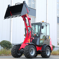 Cargadora Compacta W810 Euro 5 con Certificación CE, Mini Cargadora de Ruedas con Cabina Cerrada, Cargadora Diesel de Alta Calidad a Precios de Mayoreo
