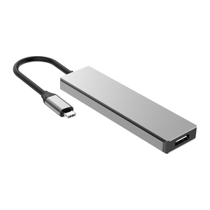 Hub USB C 5-in-1 in Lega di Alluminio con HDTV 4K, Porte di Ricarica Rapida PD 100W, Mini Docking Station per MacBook Pro/<span class=keywords><strong>Air</strong></span>, <span class=keywords><strong>iPad</strong></span>, XPS - Product Image 2