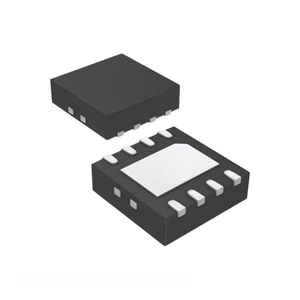 ไอซี MP6401DQT-25AD3-LF-P ไอซีควบคุมแรงดันไฟฟ้าแบบเชิงเส้น 2.5V 300mA 8TQFN ชิ้นส่วนอิเล็กทรอนิกส์ ไอซีจัดการพลังงาน (PMIC) ของแท้ 8 WDFN แบบมีขาต่อภายนอก - Product Image 1